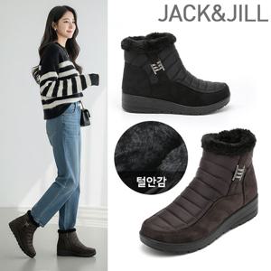 잭앤질 패딩 털안감 앵클부츠(JD5766)
