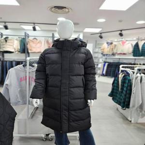 [뱅뱅]겨울 여성 후드 탈부착 거위털 롱패딩 NUL869-1