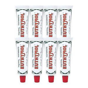 [유시몰][ EUTHYMOL ] 유시몰 오리지널 핑크 치약 대용량 120g 8개