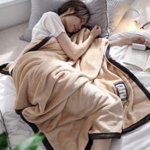 거실 차박 사무실 휴대용 극세사 밍크 이불 블랭킷 담요 WFKMTCY