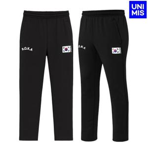 ★2장세트★ 유니미스 남성 기모 스판 로카 트레이닝 츄리닝바지