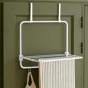 베이직 접이식 문걸이 빨래건조대