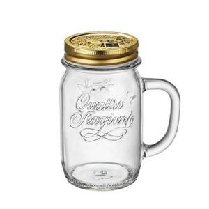 보르미올리로코 콰트로 손잡이머그 415ml 뚜껑머그컵 캐닝머그