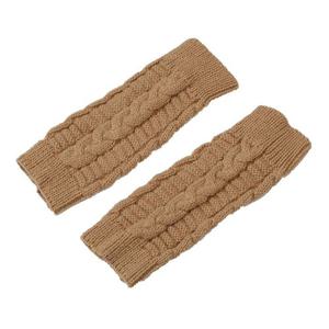 패션아이템 꽈배기 니트 보온 핸드워머 2개 베이직 겨울 손목토시