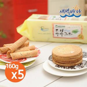 기름에 NO 다시마두부과자 160g x 5봉 오븐에 구운과자
