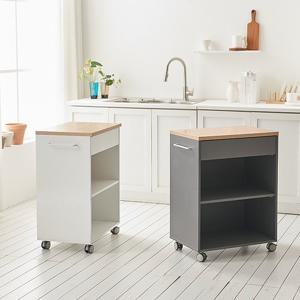 [홈앤쇼핑 단독기획]네시스 심플던 이동식 홈바 식탁 조리대