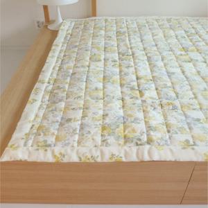 은남침구 고정밴드 겨울패드 고밀도 밍크극세사 카페트 미끄럼방지 플로랄밍크(퀸패드)Q