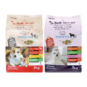 닥터소프트 연어감자3kg + 양고기감자3kg + 미트코트 1개 랜덤 증정