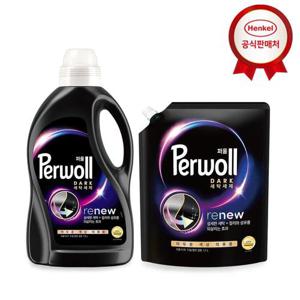 갤러리아_퍼울 기능성 세탁세제 1.9(용기) 1개 + 1.7L(리필) 1개 다크