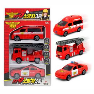 씽크토이 119 소방차 3종