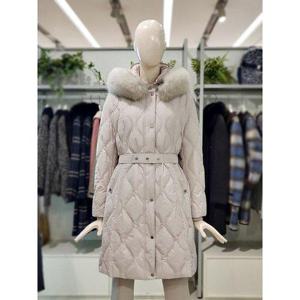 갤러리아_크로커다일레이디 벨트 포인트 사파리형 덕다운 패딩점퍼 CLDW