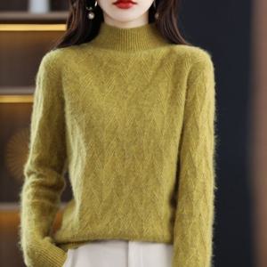 [로라제이] 리브패턴폴라니트 Q0293