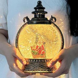 크리스마스 특대형 오르골 조명 스노우볼 워터볼 크리스마스 소품 장식 3종