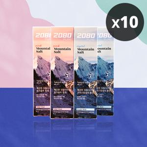 애경 2080퓨어솔트치약 90g x 10개