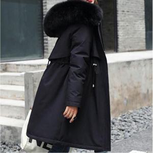 보온성과 착용감을 한번에 겨울 아우터 웜 퍼 롱 패딩 WFKN8OJ