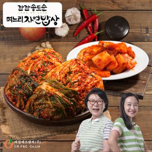 깐깐 송도순 포기김치 5kg+석박지 3kg