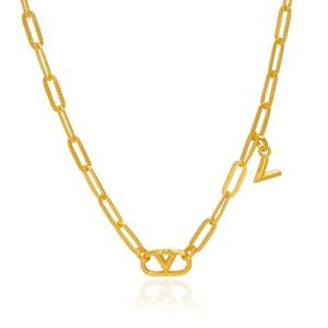 [골드모아] 여자 순금 목걸이 11.25g [V참 사각 클립]