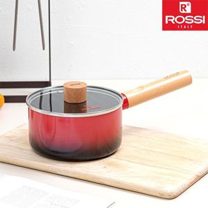 [ROSSI] 로시 IH 투톤레드 편수냄비 16cm