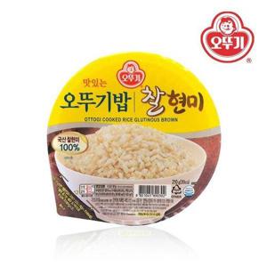 갤러리아_[오뚜기] 맛있는 오뚜기밥 찰현미 210g x 18개