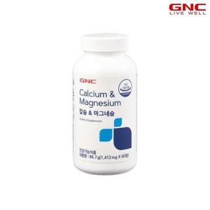 갤러리아_[GNC] 칼슘 앤 마그네슘 60정(30일분)