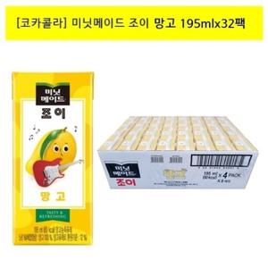 [코카]미닛메이드 조이 망고 195mlx32팩