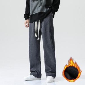 [짝꿍닷컴]남성 데일리 일자 밴딩 골덴바지 기모팬츠 IS-TTP40