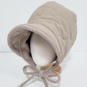 [나비드원]퀼팅 양면 보넷 3color/여성 겨울 패션 챙 끈모자