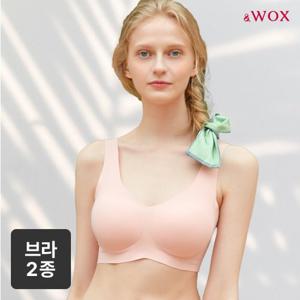 앤왁스 꿈의브라 시그니처 런닝형 2종 여성 심리스 브라