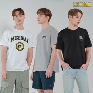 [미시간][미시간] 남성 캐주얼 반팔 티셔츠 3종 택1