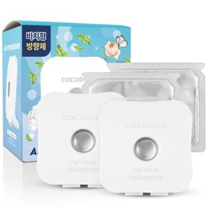 코코도르 비치형 방향제 (본품 케이스 1 + 리필 1) X 2개