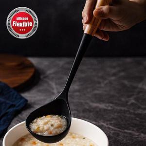 릴리브 월넛 플렉시블 실리콘 조리도구(국자)