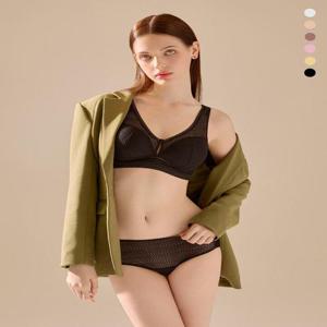 [크로커다일 언더웨어][시크릿세일]올오버 에어리핏 초경량 감탄브라+팬티 2종세트 택1