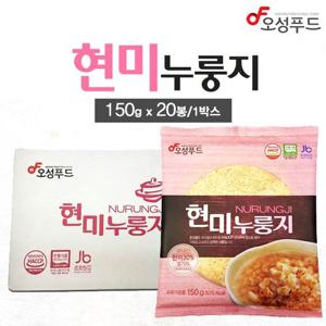 오성푸드 고소한  현미누룽지 150g x 20봉
