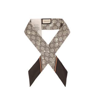 [구찌] 25FW (663719 3G001 2276) 여성 GG 홀스빗 스카프