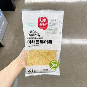 오늘좋은 고래사어묵 야채 듬뿍 어묵 225g tx801464
