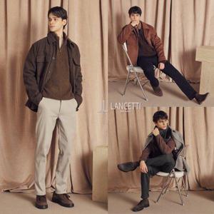 [란체티][란체티]25FW 남성 코튼 기모 본딩 팬츠 3종_638007