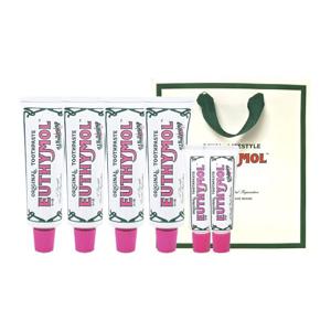 [ EUTHYMOL ] 유시몰 화이트닝 미백 치약 대용량 120g 4개+20g 2개+쇼핑백
