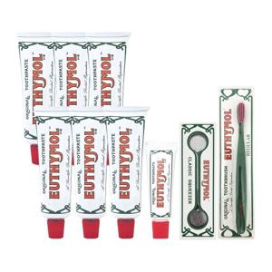 [ EUTHYMOL ] 유시몰 오리지널 핑크 치약 대용량 120g 6개+20g+칫솔+스퀴저