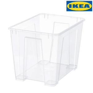 이케아 SAMLA 수납박스 (22L용/뚜껑별도판매)