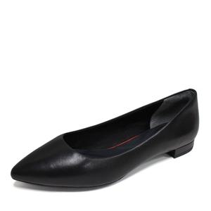 락포트 토탈모션 아델린 발레 미디움 단화 블랙 V79268