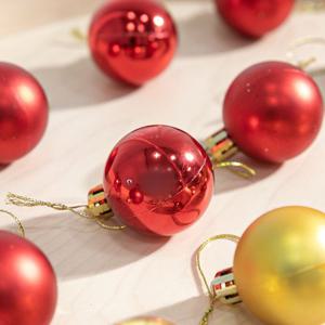 크리스마스 볼 트리 장식 유무광 40mm [12개입] 9컬러 꾸미기 소품 용품 오너먼트 데코 이벤트 파티
