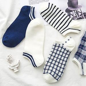 여성 패션 발목 면양말 (3켤레 1세트구성) (WA18C69)