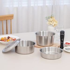 퀸센스 통3중 스텐304 다담 IH 냄비 5p 세트 스텐