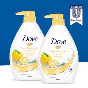 [무료배송] 도브 바디워시 유자 1L 1+1