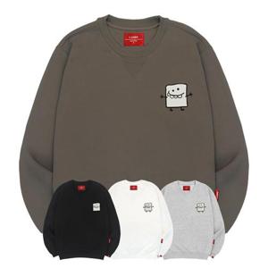 엘라모 3M 큐티멜로우 맨투맨 남녀공용 빅사이즈 S~4XL