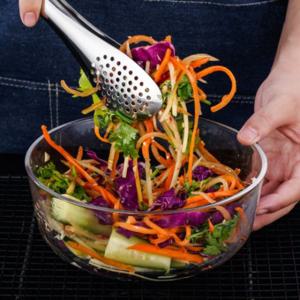 [살림의기술] 올스텐 심플 샐러드 타공 집게 1P