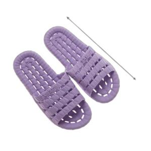 방지 슬리퍼 미끄럼 욕실화 퍼플(280mm)[WE76904]