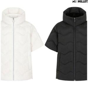 갤러리아_[MILLET] 루아르 반팔 물결 퀼팅 다운 자켓 베스트 (MLTWV603)