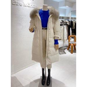 갤러리아_리얼 폭스 다운 롱패딩(GOBJP037F)