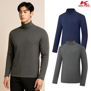 콜핑 남성 겨울 이너 목티 기모 목폴라 티셔츠 KSC042FT2M